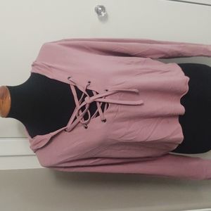 EUC Express Hooded Crop Top